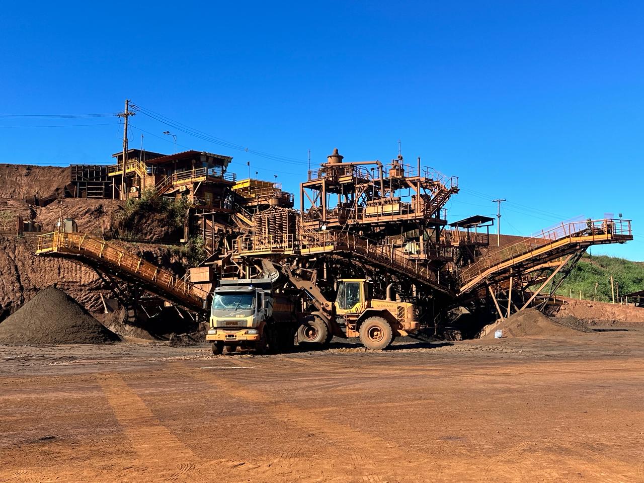 transporte de minério